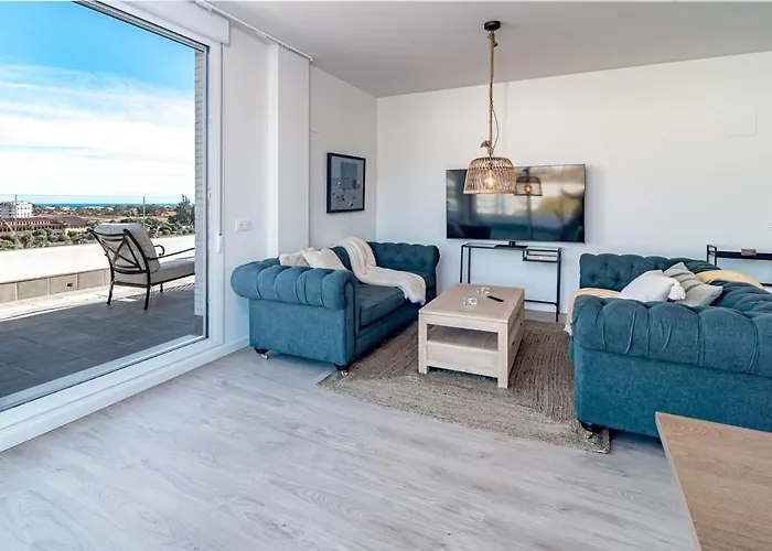 Апартаменты Jg3.6b- Luxury Penthouse With Spacious Balcony *